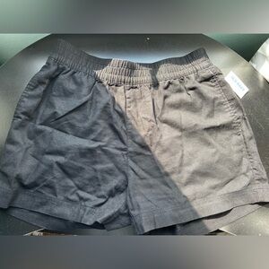 NWT Old Navy High-Waisted Linen-Blend Pull-On Shorts Size M